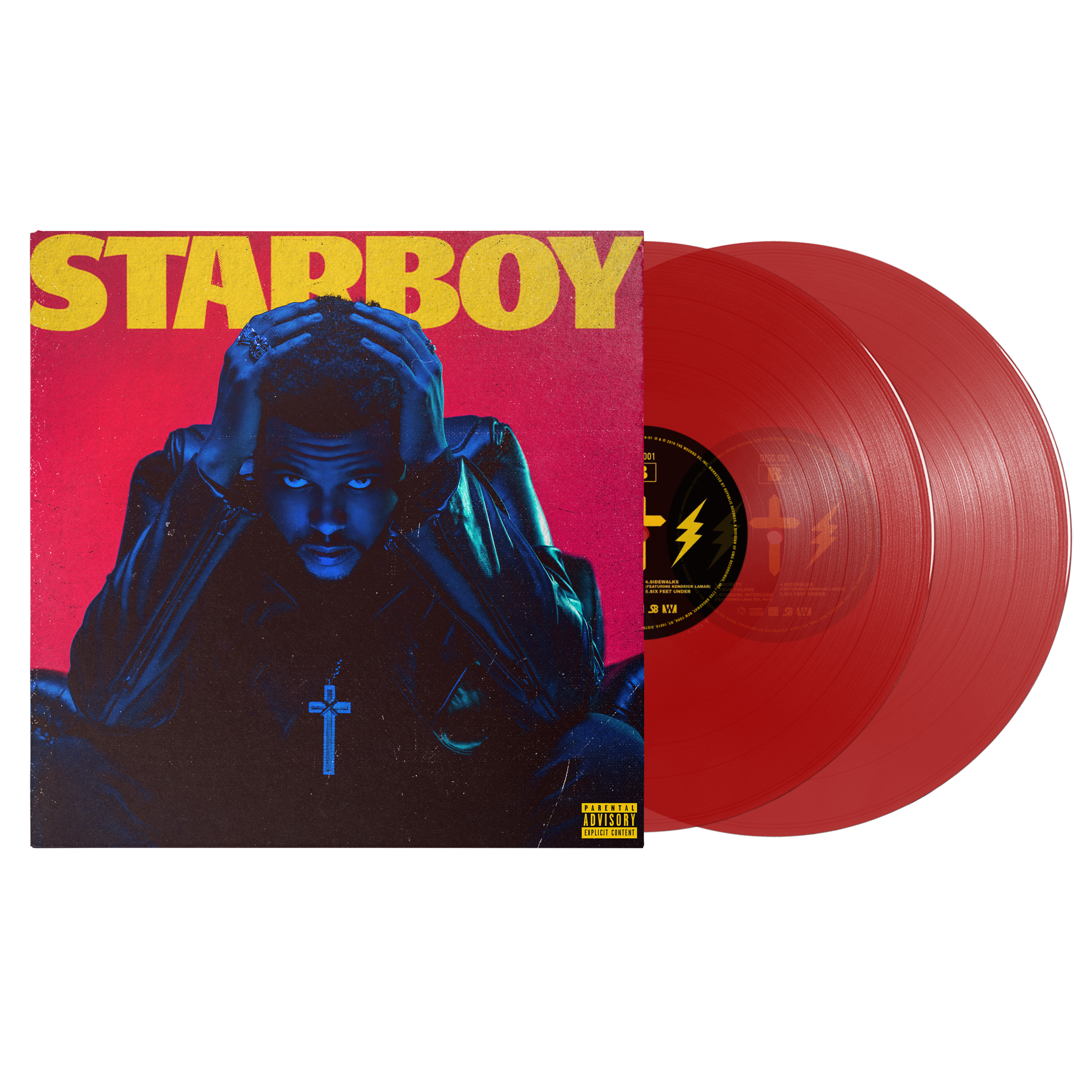 THE WEEKEND STARBOYレコード red vinyl STARBOY 2LP XO