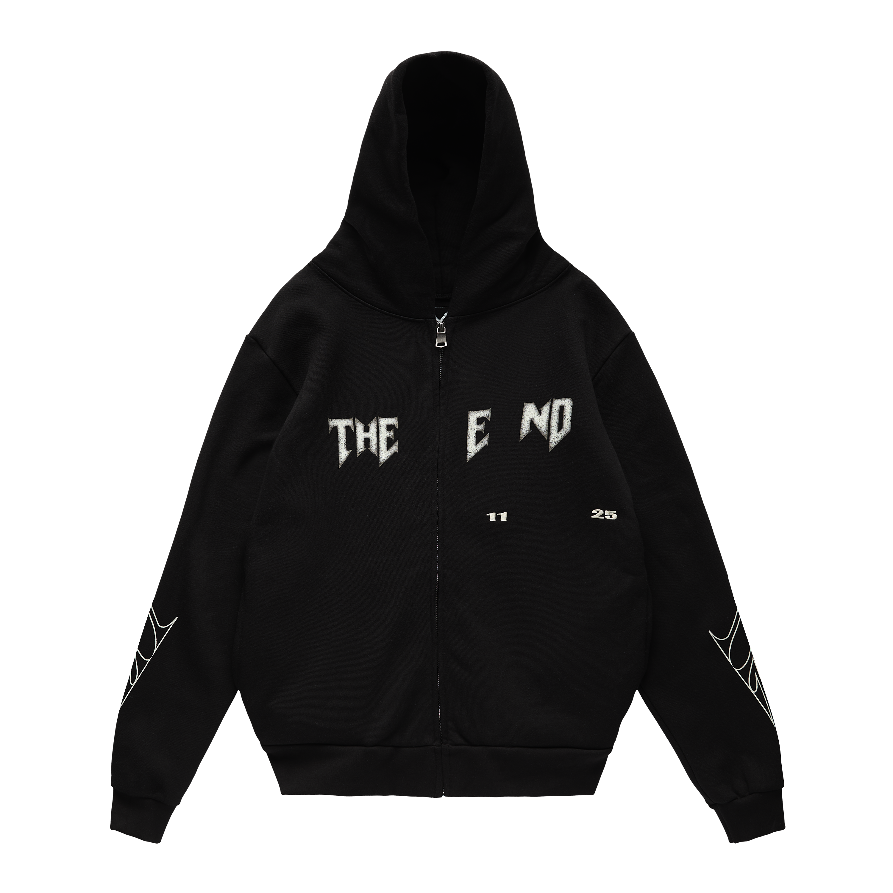 The End hoodie zippé épais