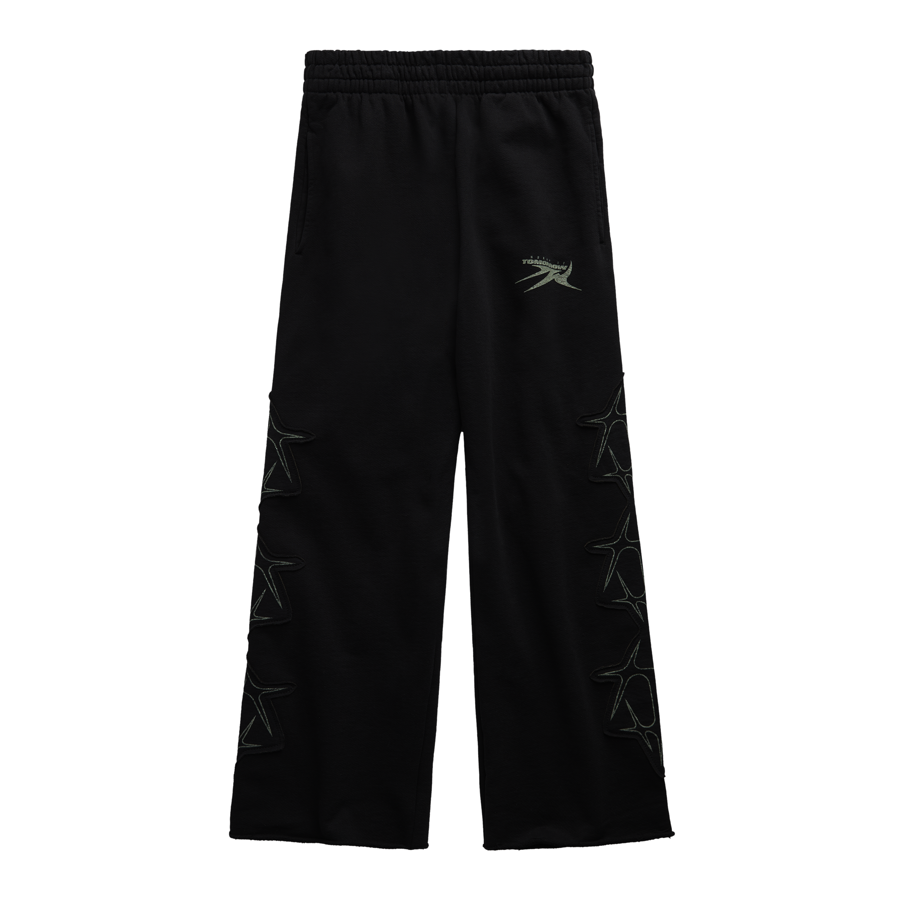 Spiked Logo sweatpants épais