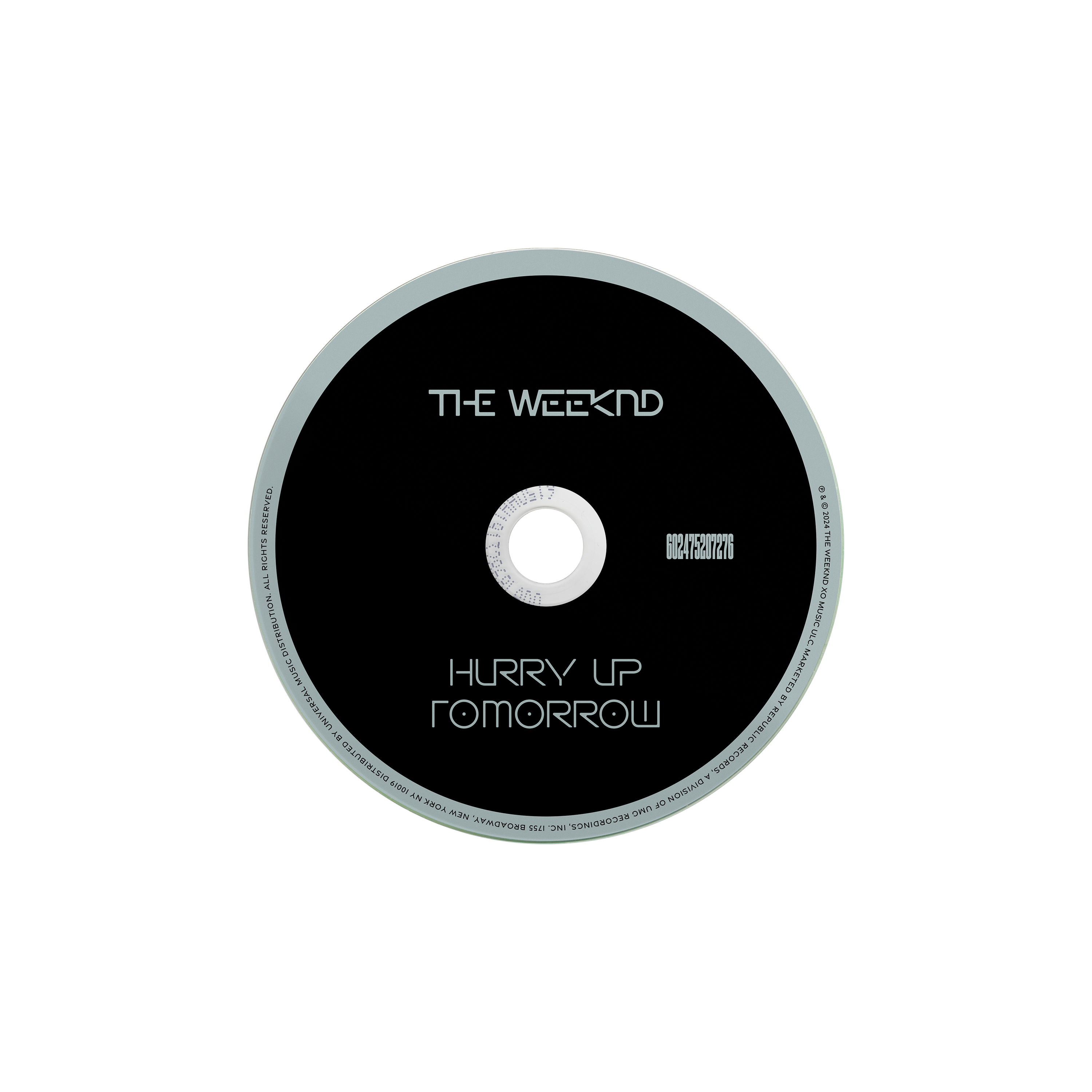 The Weeknd x Sorayama ‘Hurry Up Tomorrow’ Edition CD Collector + Carte Dédicacée