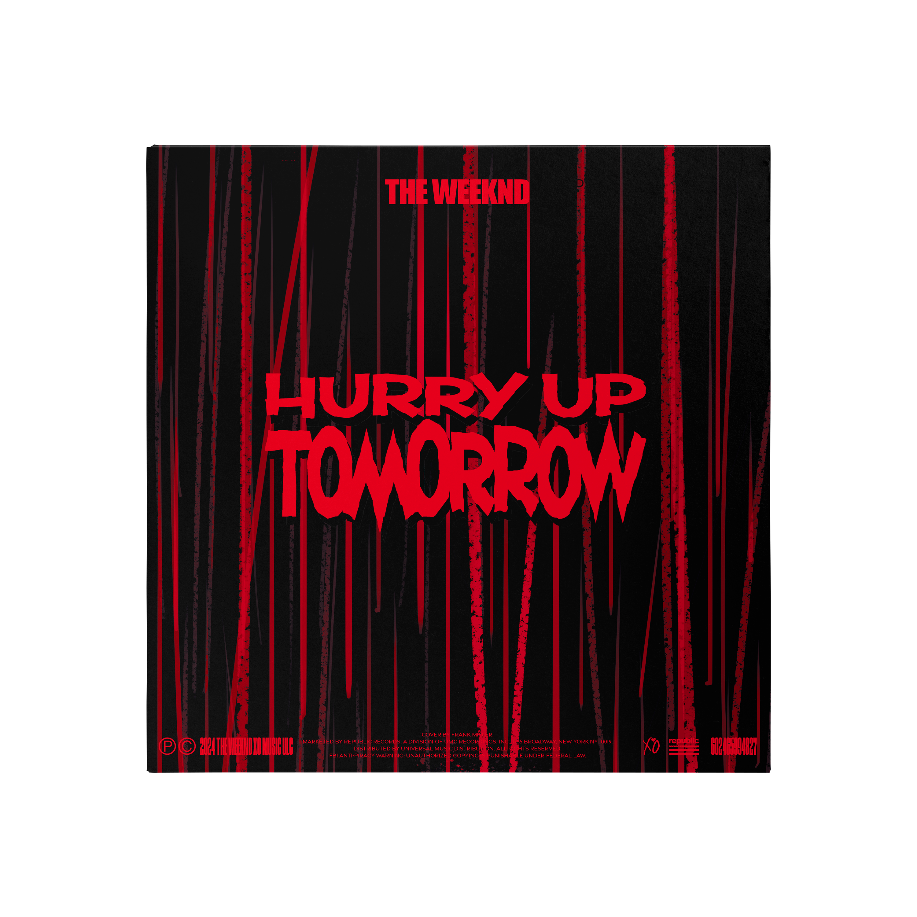 The Weeknd x Frank Miller ‘Hurry Up Tomorrow’ Edition Vinyle Collector