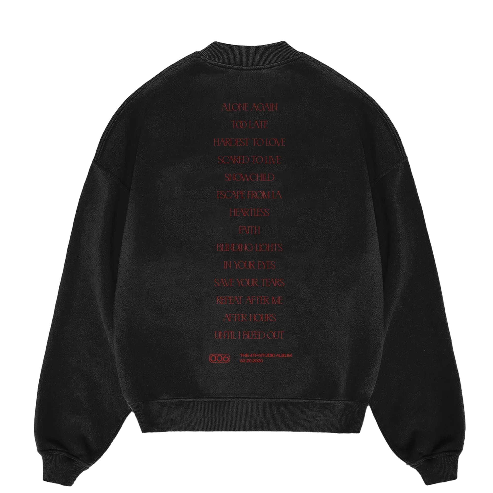 AFTER HOURS CREWNECK