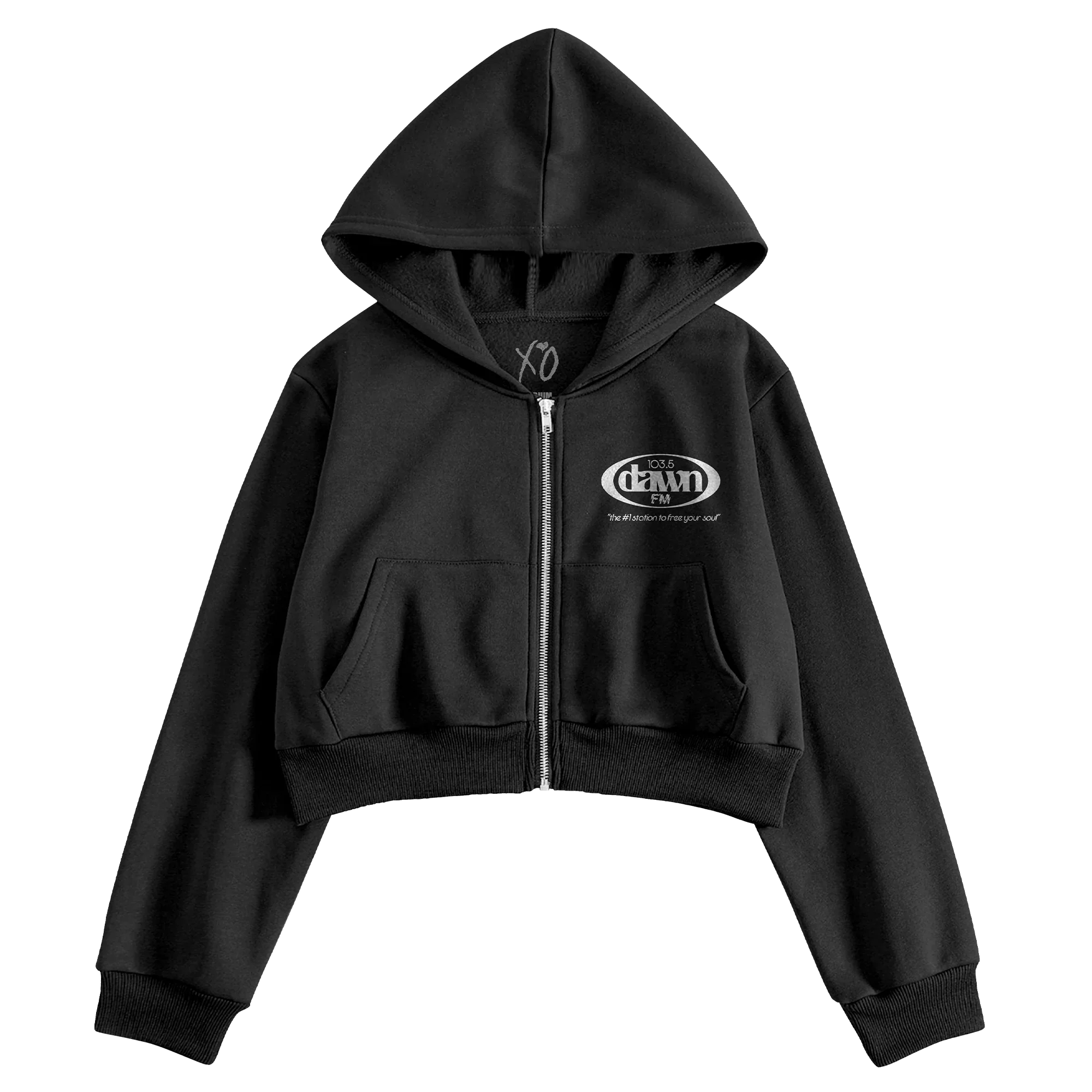 DAWN FM WOMENS ZIP HOODIE