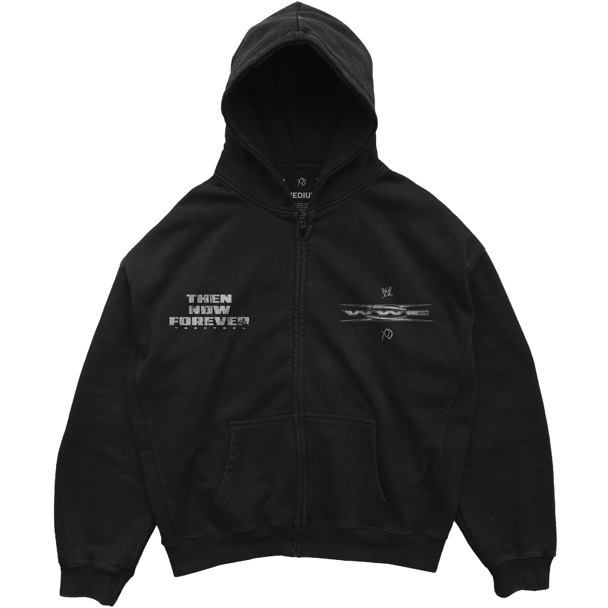 WWE XO LEGENDS ZIP HOODIE